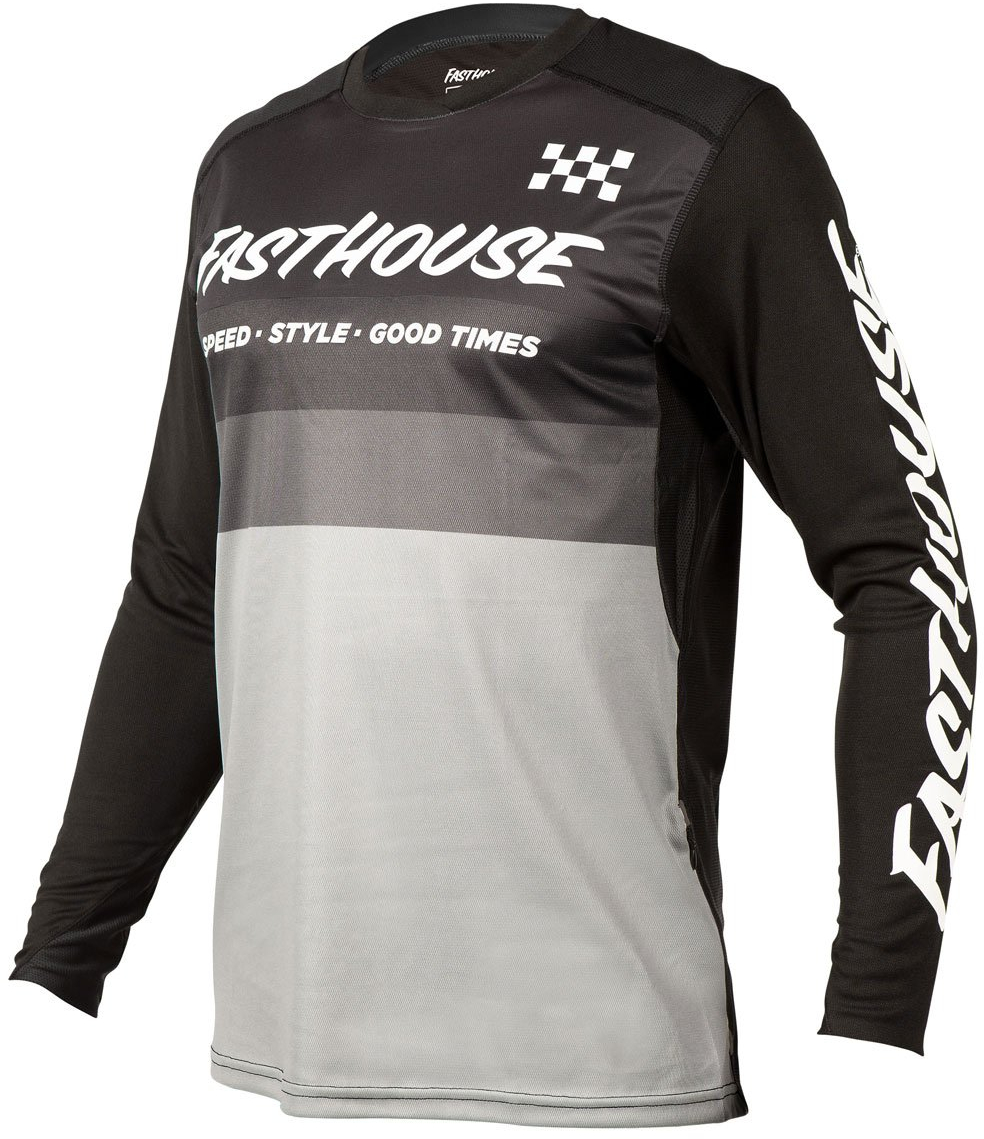 Fasthouse ALLOY KILO JERSEY LS 2021 BLACKGREY - Garys Cycles | Home of ...